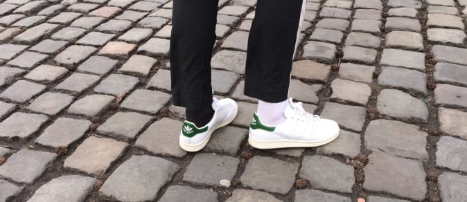 erectie tarief Normaal gesproken Welke kleur sokken in je witte sneakers - LovestoHAVE