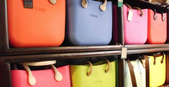 doneren condoom Zichtbaar Kleurrijke tassen van Italiaans O bag
